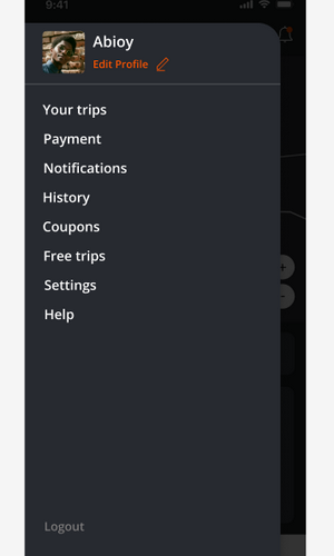 Cheetah Taxi Service app screenshot 1