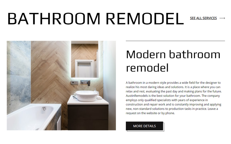 Home Remodelling Design/Web Development screenshot 3