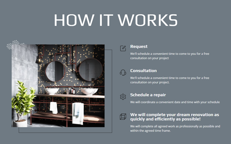 Home Remodelling Design/Web Development screenshot 2