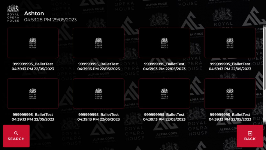 ROH Rehearsal room screenshot 1