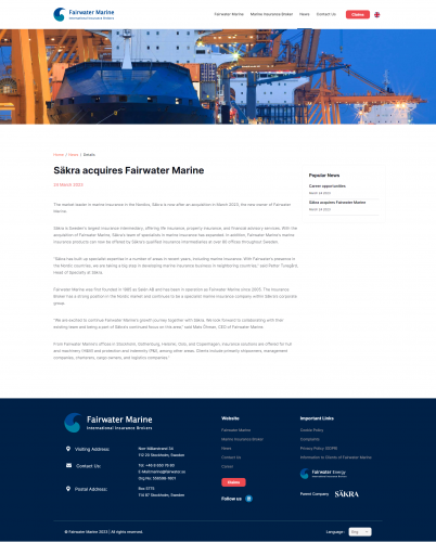 Custom Web App with Content Management System (CMS) screenshot 5