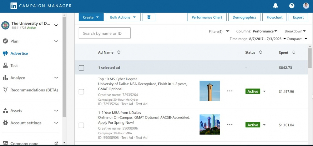 University of Dallas screenshot 1