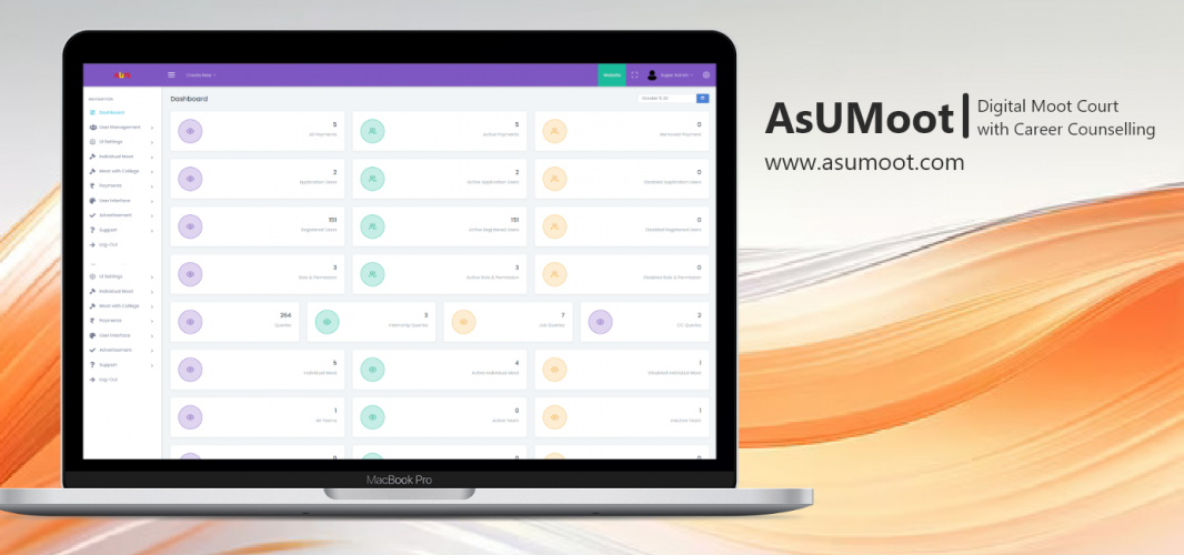 Asumoot.com - Digital Moot Platform with Legal Advisory | Include E-com Functionality screenshot 5