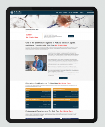 Dr Website - Bridging the Healthcare Gap screenshot 3