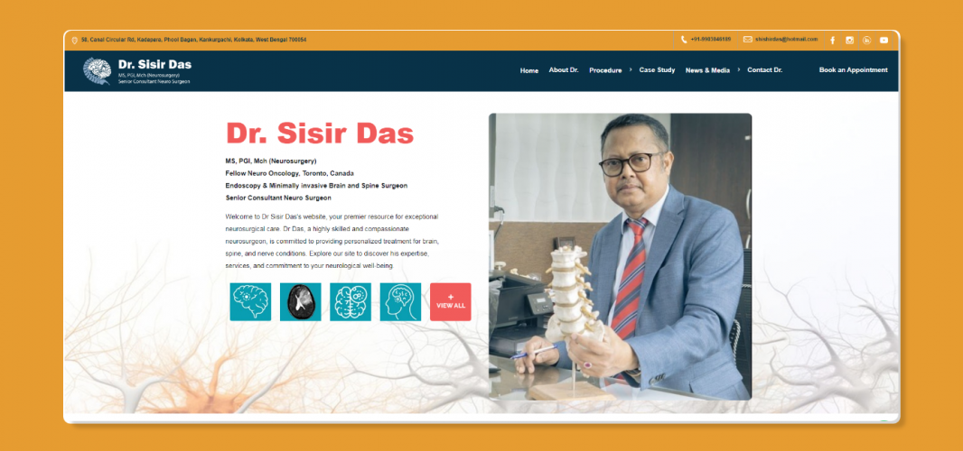 Dr Website - Bridging the Healthcare Gap screenshot 1