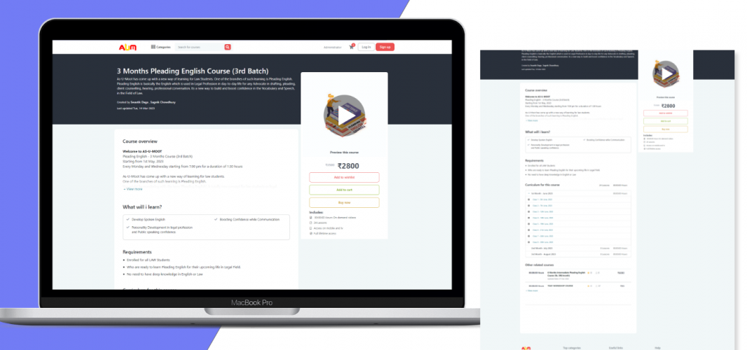 AsUMoot Course Learning Management Module screenshot 4