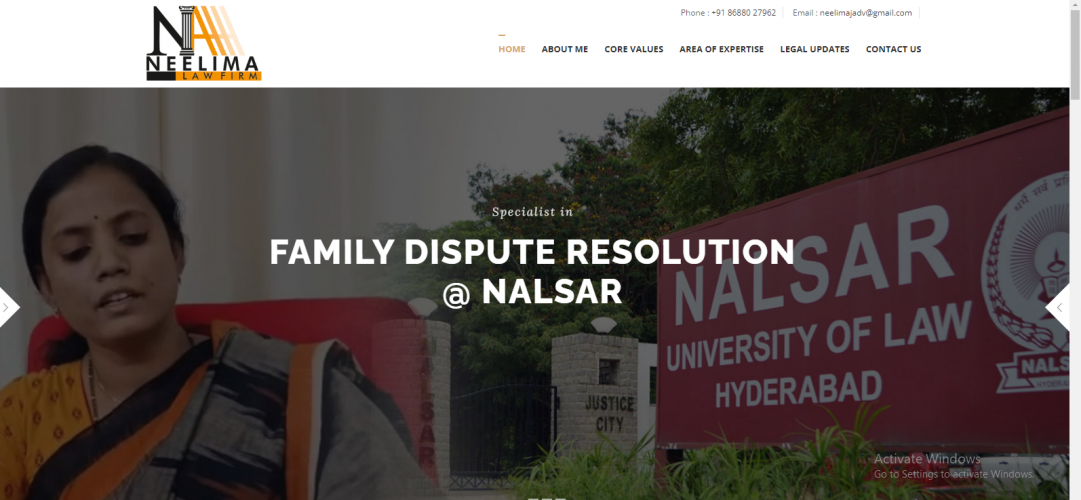 NEELIMA LAW FIRM screenshot 1