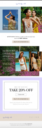 Full email marketing for Apparel: Increased to 42% screenshot 2