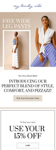 Full email marketing for Apparel: Increased to 42% screenshot 4