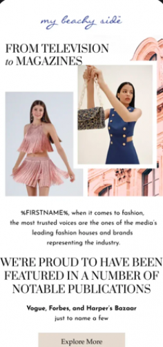 Full email marketing for Apparel: Increased to 42% screenshot 3