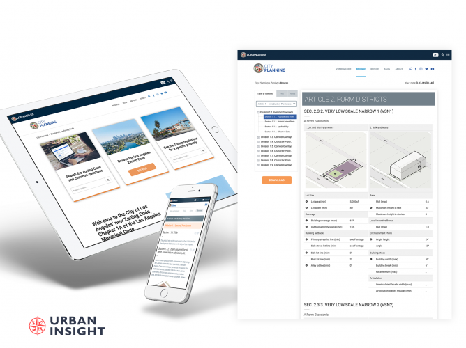 City of Los Angeles WebCode screenshot 1