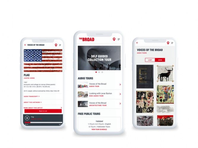 The Broad Museum Mobile App screenshot 1