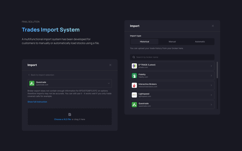 OptionTracker - financial analysis tool for traders screenshot 5