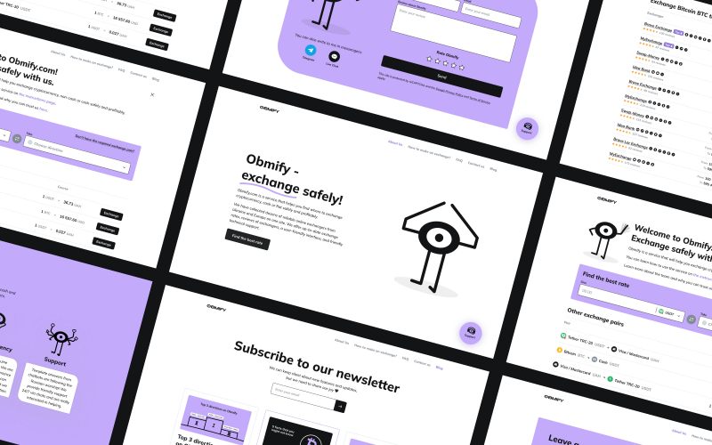Obmify - exchange rates monitoring screenshot 1