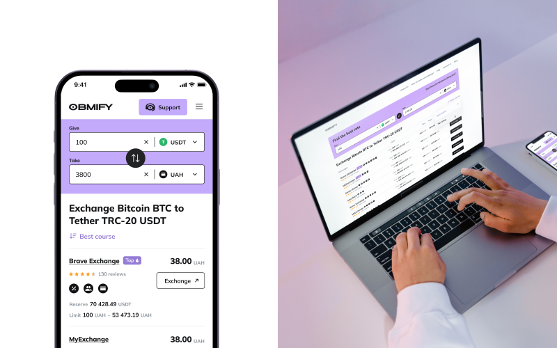 Obmify - exchange rates monitoring screenshot 4