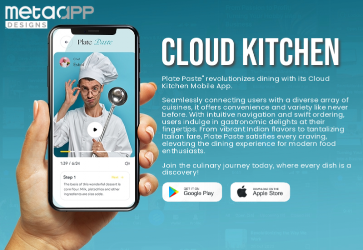 Plate Paste - Cloud Kitchen Mobile Apps screenshot 1