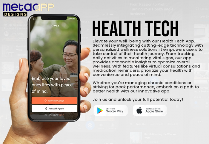 Tuwa Healthtech Android & iOS App screenshot 1