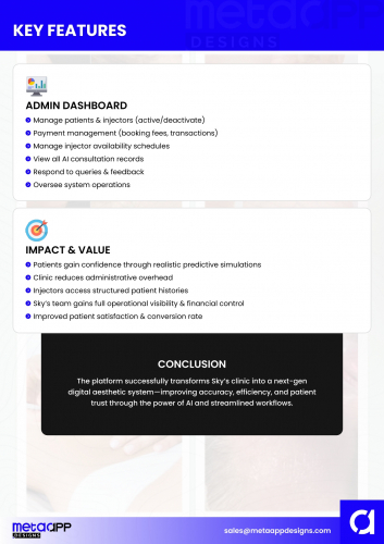 Sky’s Aesthetics Clinic  Platform screenshot 2