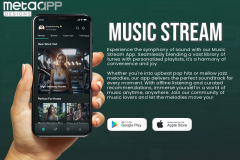 Music Stream Mobile Application