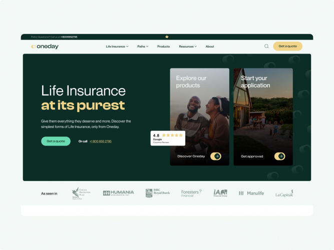 Oneday Insurance screenshot 3