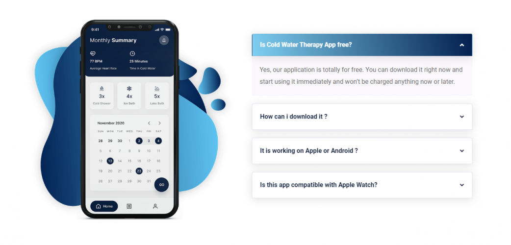 Cold Water Therapy screenshot 1