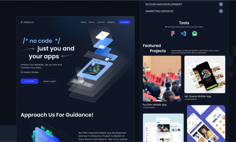 CodeSab screenshot 1