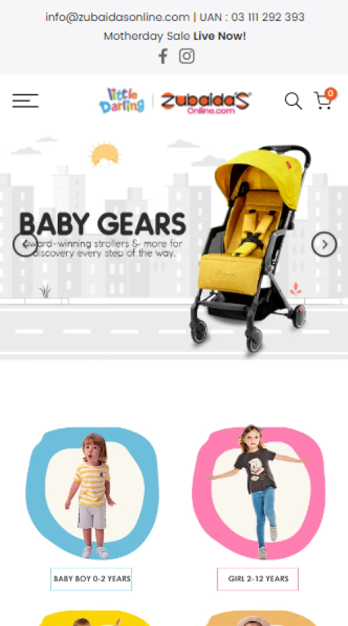 Zubaidas Online screenshot 2