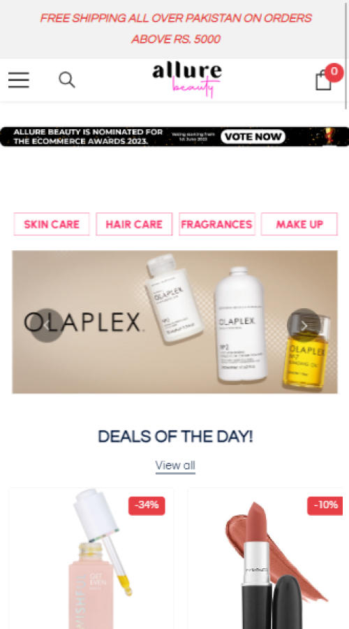 Allure Beauty screenshot 1