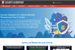White Label Website Developer for Security Gladiators
