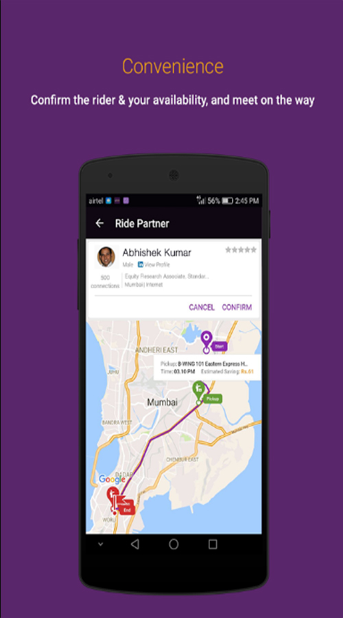 LiftO – Premium Ridesharing screenshot 1
