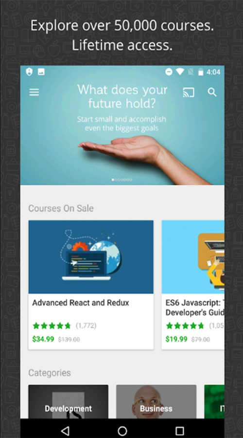 Udemy Online Courses screenshot 1