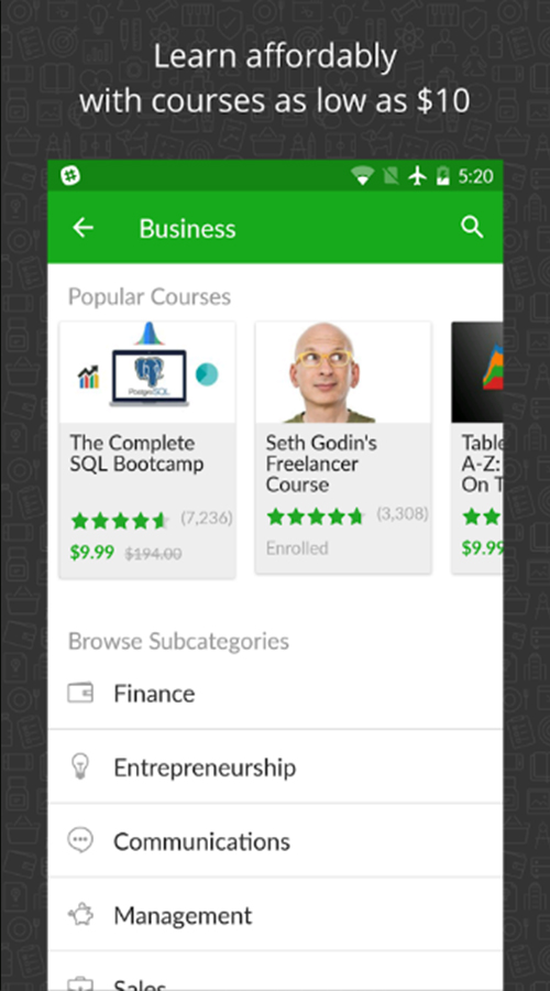 Udemy Online Courses screenshot 4