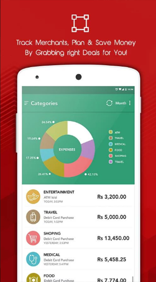 GULLAK EXPENSE MANAGER screenshot 1