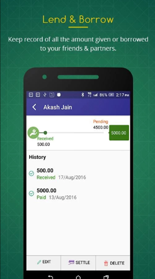 GULLAK EXPENSE MANAGER screenshot 6