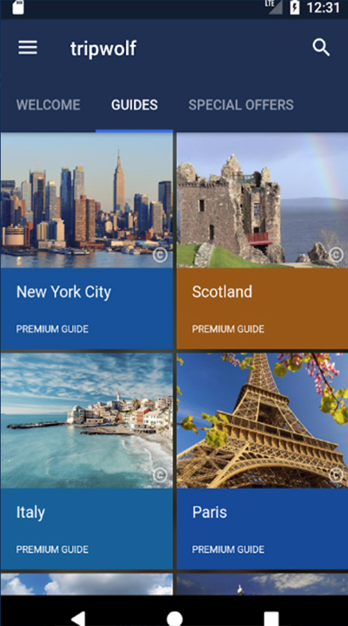 tripwolf - Your Travel Guide screenshot 1