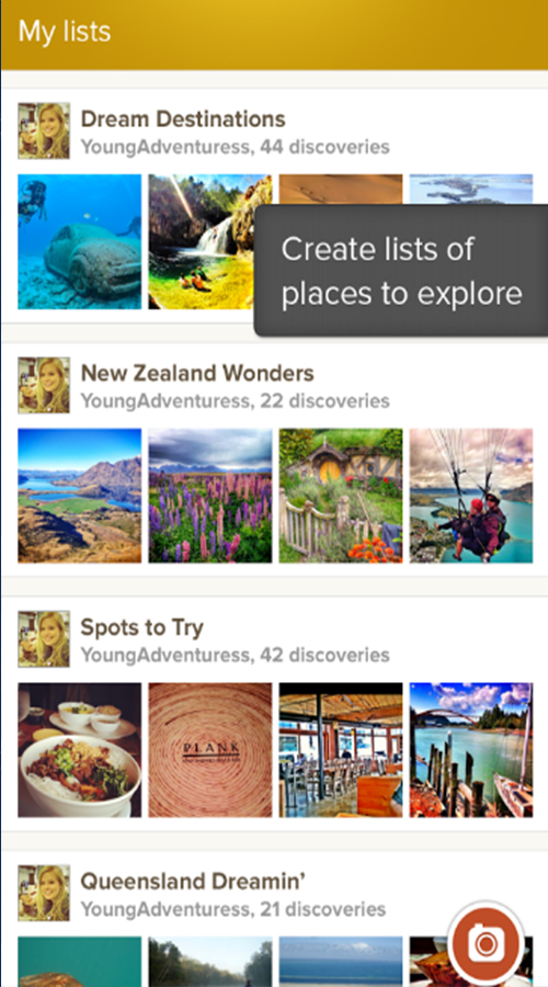 Trover App screenshot 2