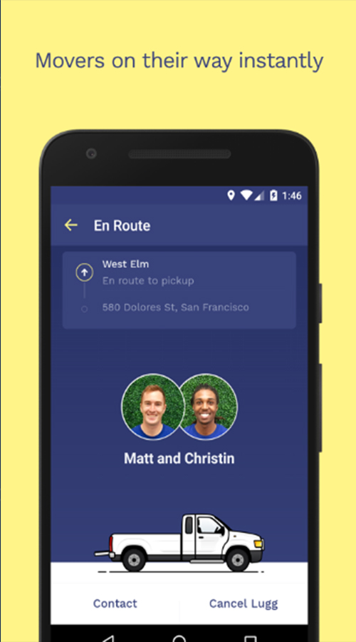 Lugg – Your On-Demand Mover screenshot 4