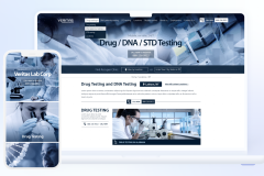 Web application and a CRM system for the USA chain of DNA laboratories