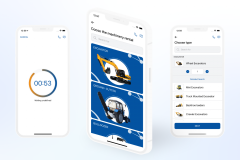 Uber-like app for tracking special equipment