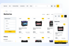 eCommerce: online store for retail supplier