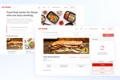 JustBooked - Food that works for those who are busy working