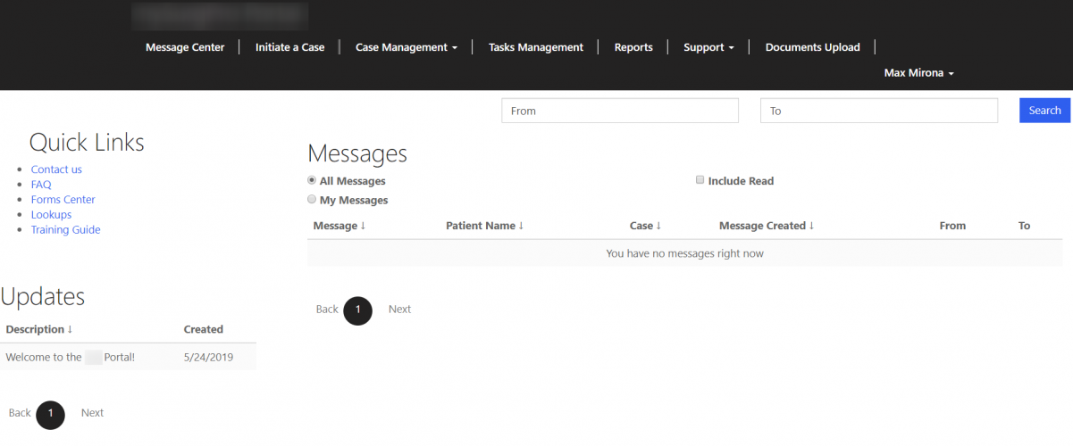 Case Management for Partners on Dynamics365 Portal screenshot 1