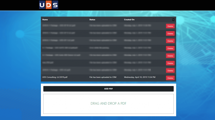 Document Management on Dynamics 365 Portal screenshot 1