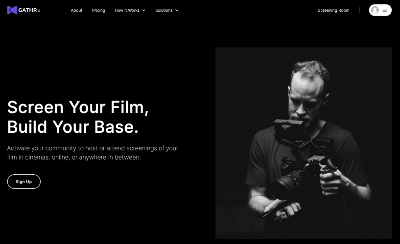 Gathr Films screenshot 1