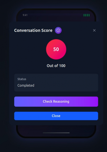 AI Roleplay Agent Platform – Real-Time Sales Simulation & Scoring System screenshot 2