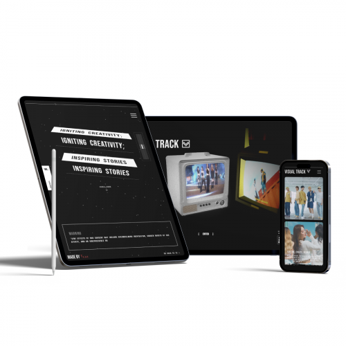 Visual Track - Video Production Studio Homepage screenshot 1