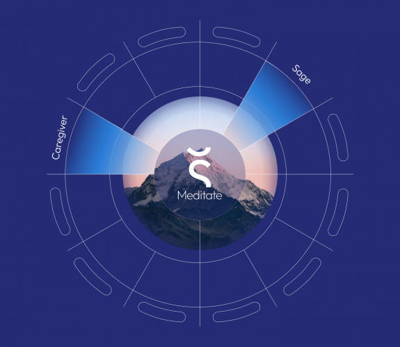 Branding for Siddha Meditate screenshot 2