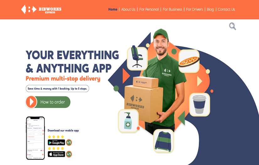 BiBwork Application screenshot 1