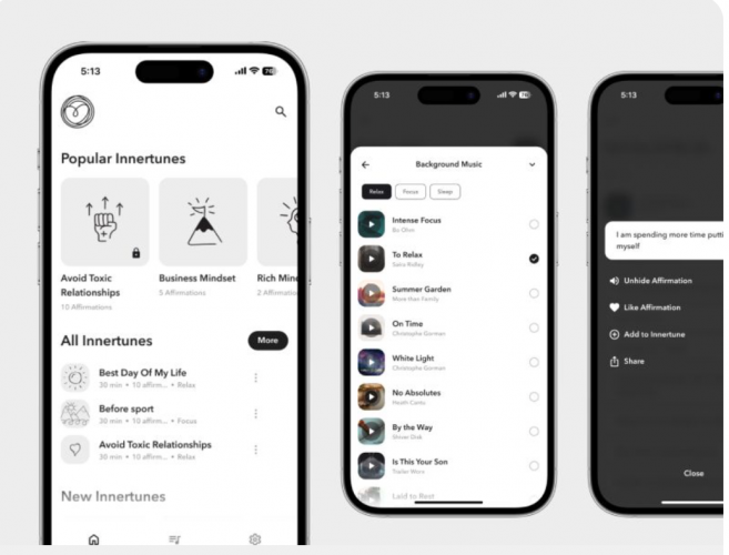 Innertune screenshot 1