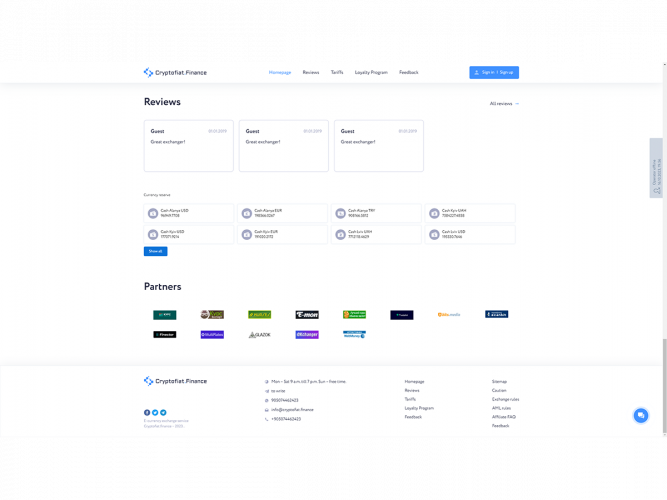 Cryptocurrency exchange site. Created for the exchange, purchase and withdrawal of various cryptocurrencies in Antalya screenshot 5